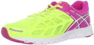 ASICS Women's GEL-Lyte33 Running Shoe,Neon Yellow/White/Hot Pink,8 M US from ASICS